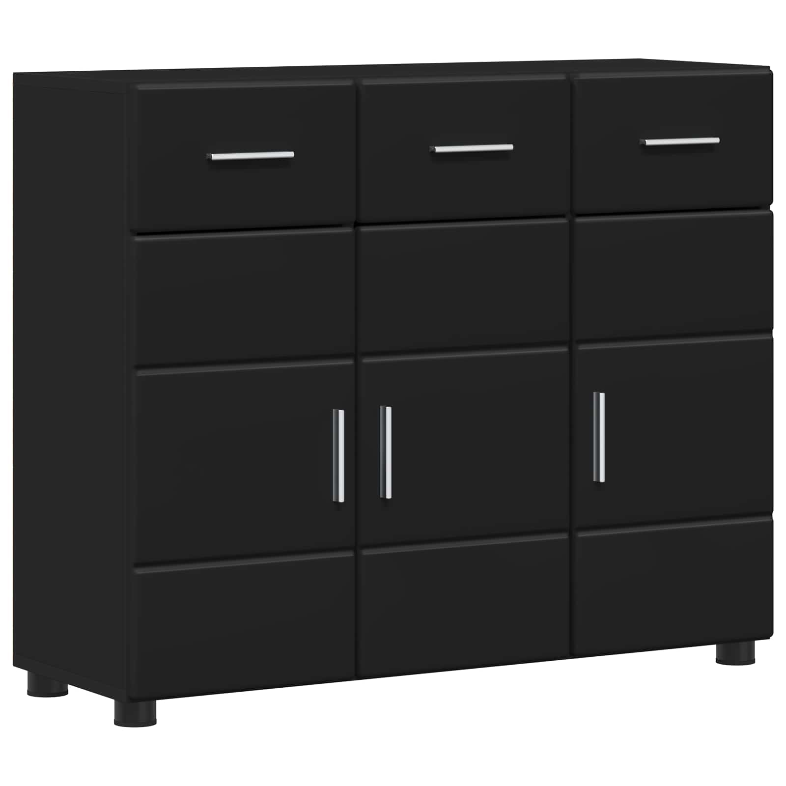 Kreveta FLORIN Crna 88,5 x 30,5 x 73 cm Konstruirano drvo