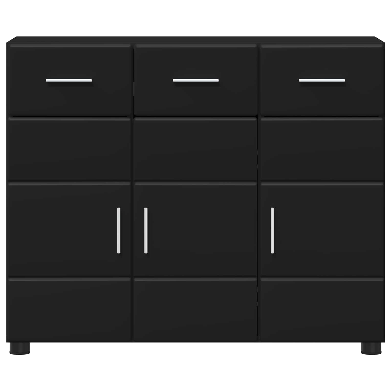 Kreveta FLORIN Crna 88,5 x 30,5 x 73 cm Konstruirano drvo