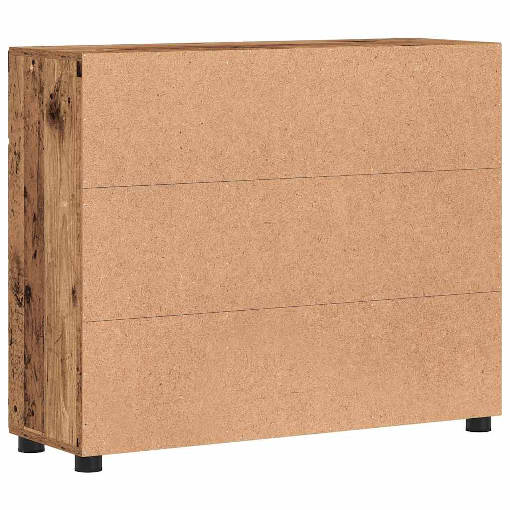 Kreveta FLORIN Staro drvo 88,5 x 30,5 x 73 cm Konstruirano drvo