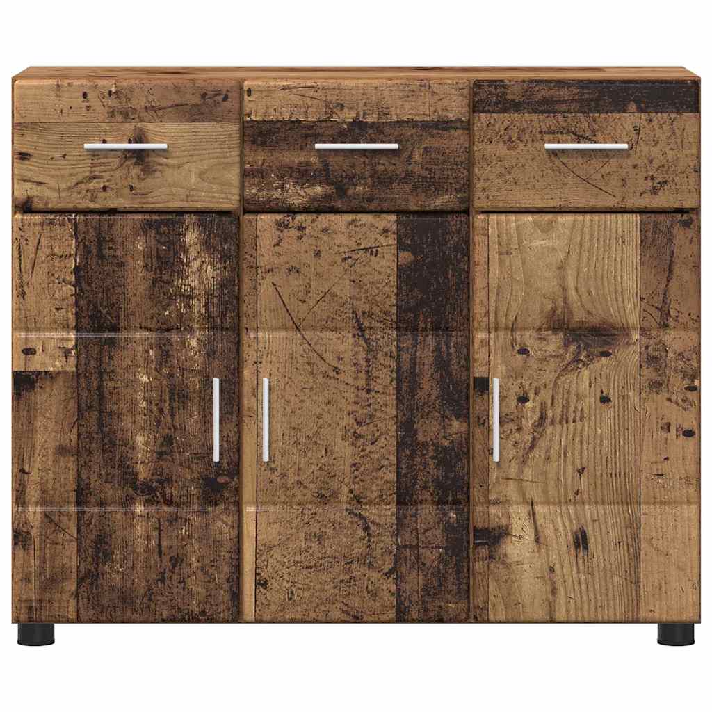 Kreveta FLORIN Staro drvo 88,5 x 30,5 x 73 cm Konstruirano drvo