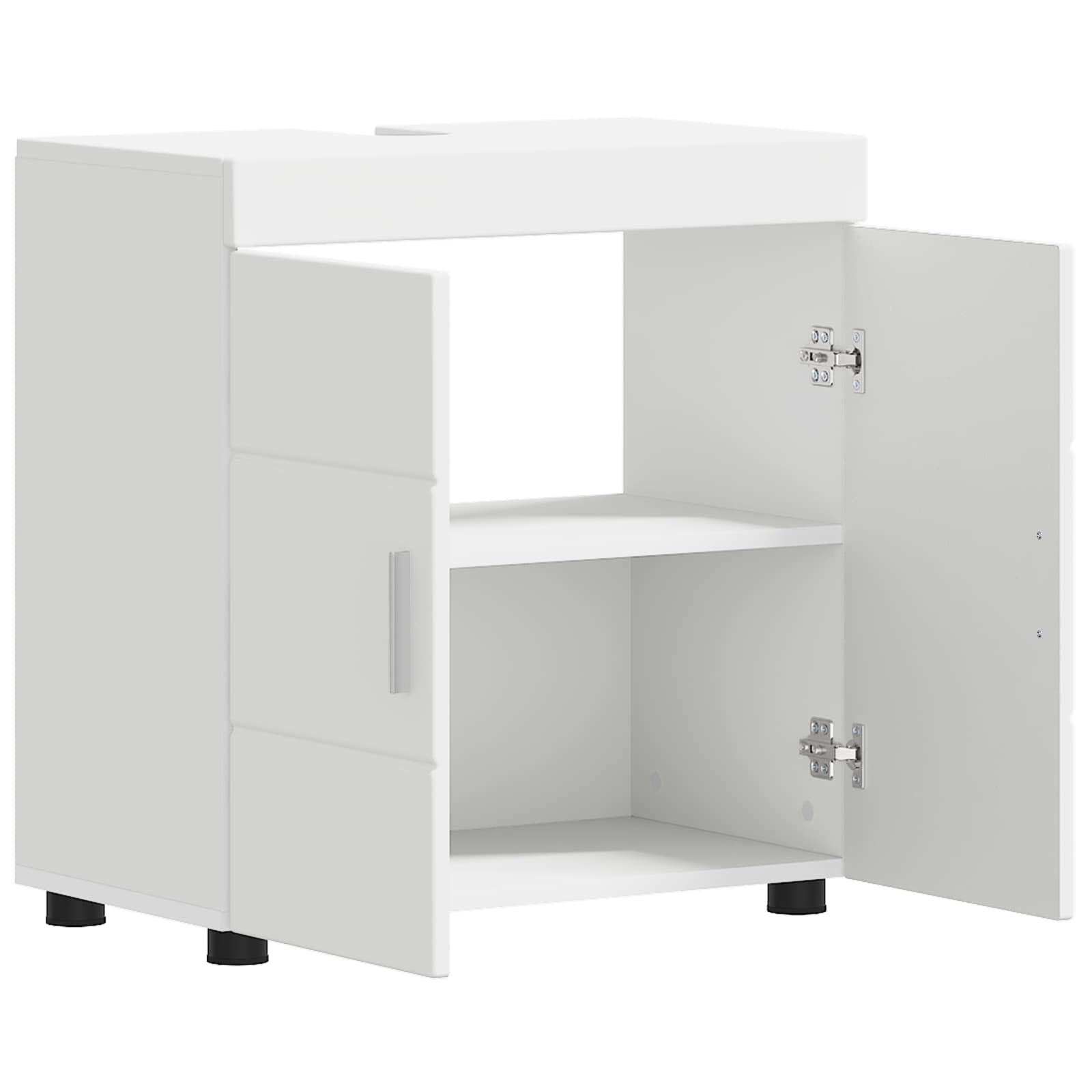 Set ormarića za kupaonicu TULUM Bijelo 60 x 34 x 63 cm