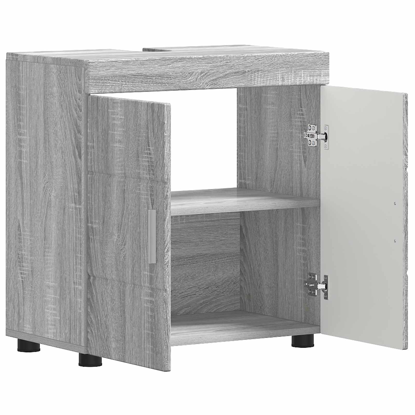 Set ormarića za kupaonicu TULUM Siva Sonoma 60 x 34 x 63 cm