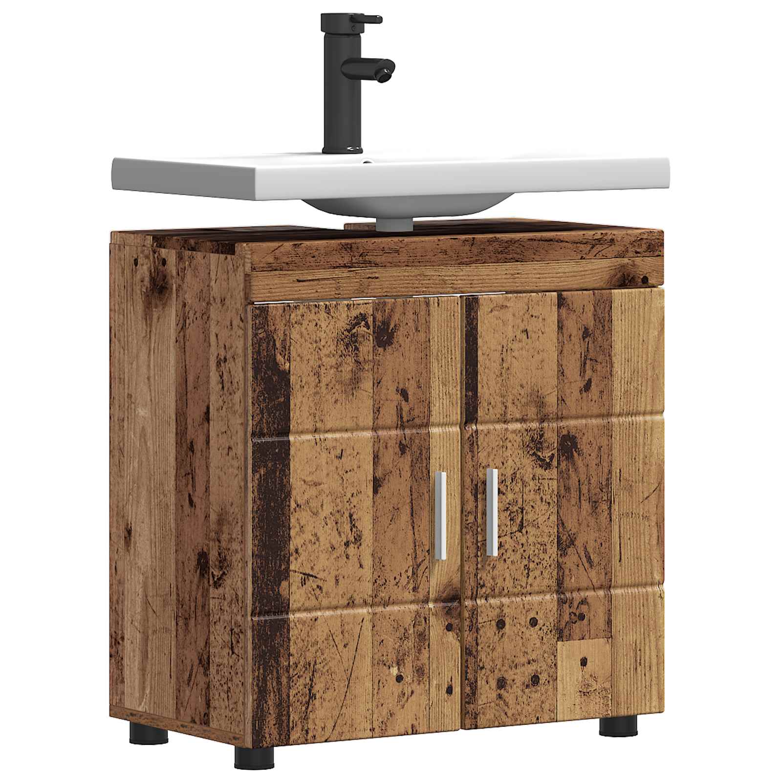 Set ormarića za kupaonicu TULUM Staro drvo 60 x 34 x 63 cm
