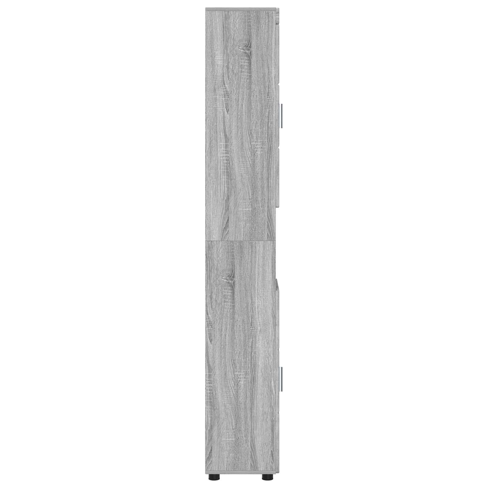 Set ormarića za kupaonicu TULUM Siva Sonoma 37 x 31,5 x 203 cm