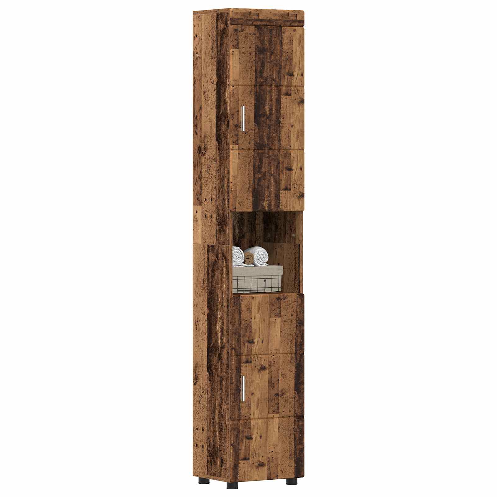 Set ormarića za kupaonicu TULUM Staro drvo 37 x 31,5 x 203 cm