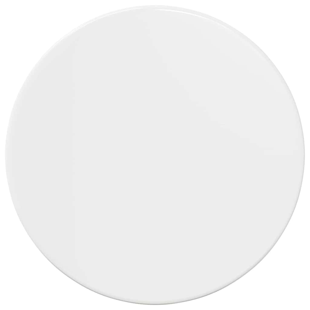 Gornji dio stola Visoko sjajno bijela Ø 30 x 1,5 cm
