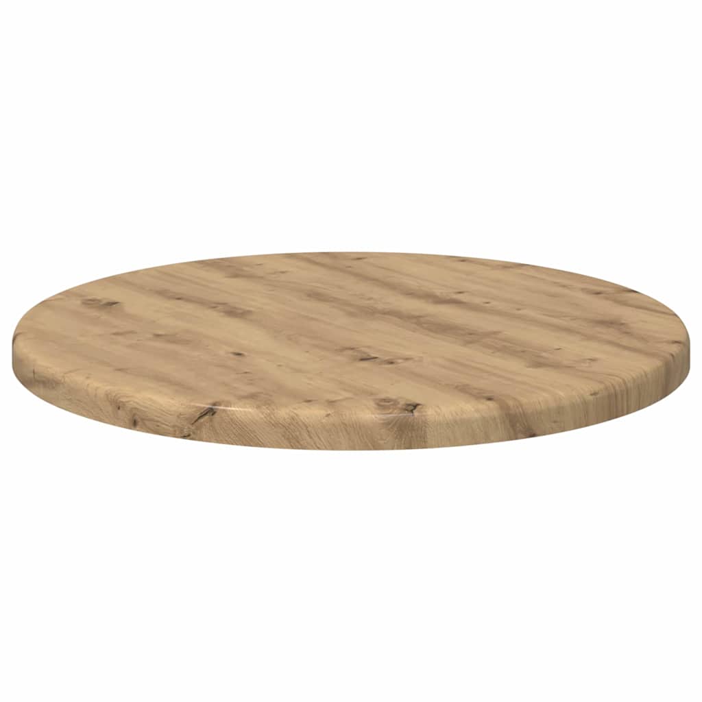 Gornji dio stola hrast artisan Ø 30 x 1,5 cm Konstruirano drvo