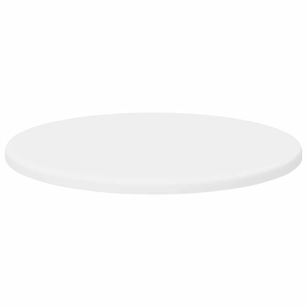 Gornji dio stola Bijelo Ø 40 x 1,5 cm Konstruirano drvo