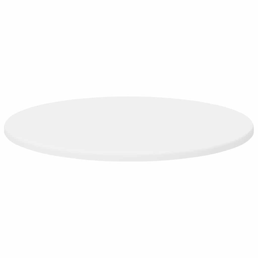 Gornji dio stola Bijelo Ø 50 x 1,5 cm Konstruirano drvo
