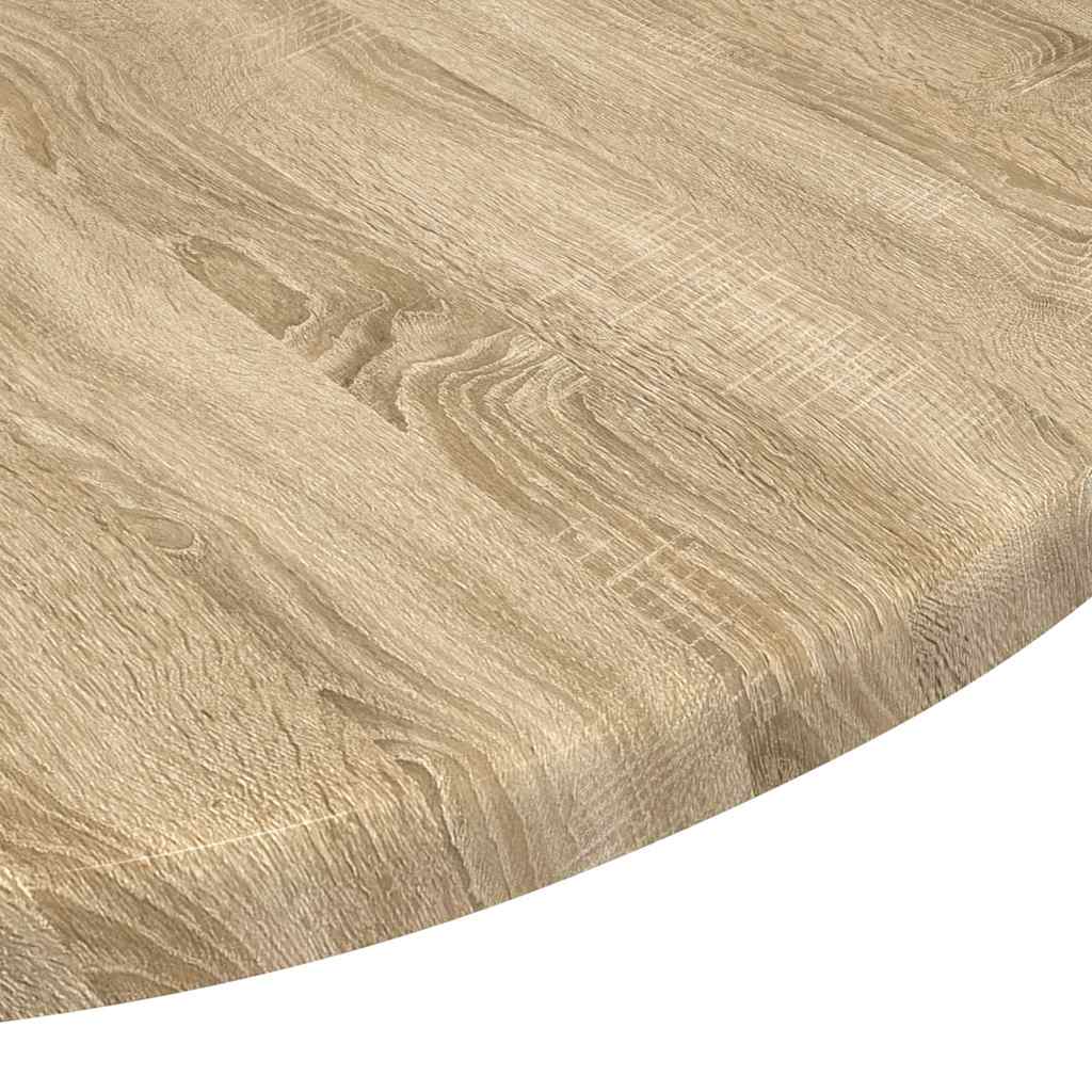 Gornji dio stola sonoma hrast Ø 50 x 1,5 cm Konstruirano drvo
