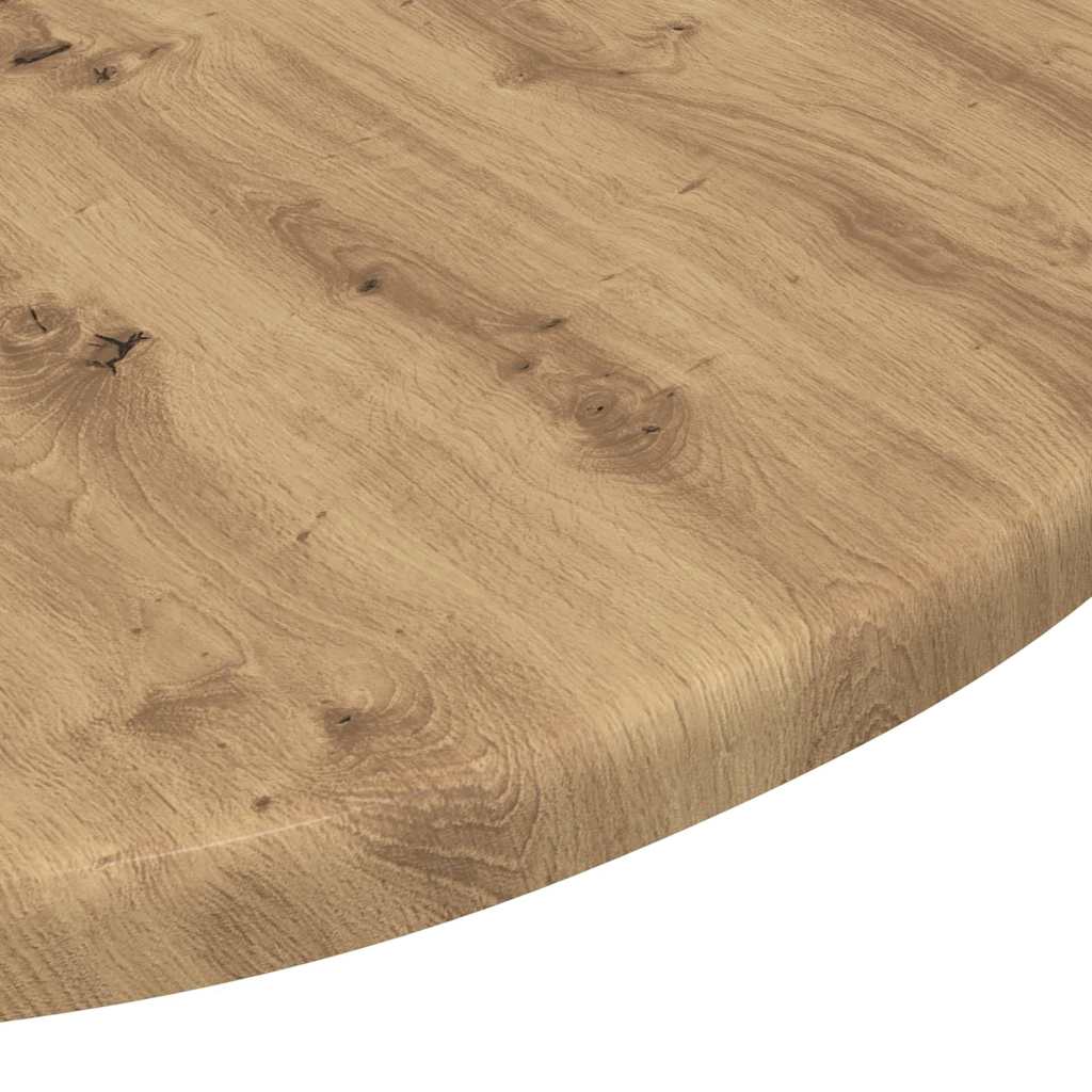 Gornji dio stola hrast artisan Ø 50 x 1,5 cm Konstruirano drvo