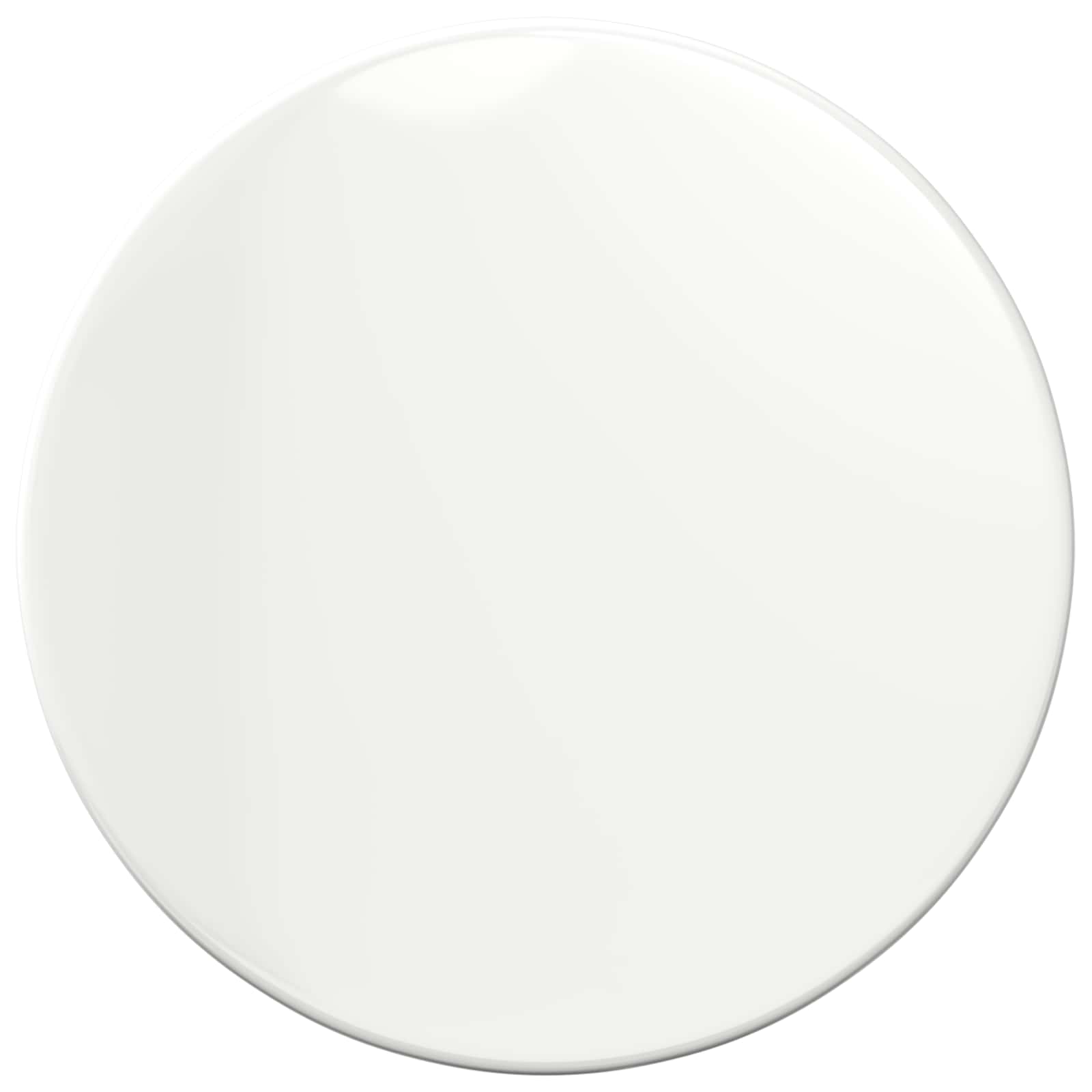 Gornji dio stola Visoko sjajno bijela Ø 60 x 1,5 cm