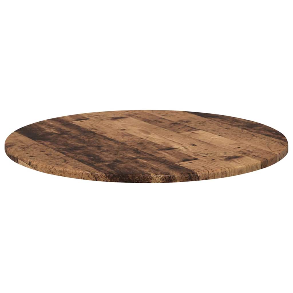 Gornji dio stola Staro drvo Ø 60 x 1,5 cm Konstruirano drvo