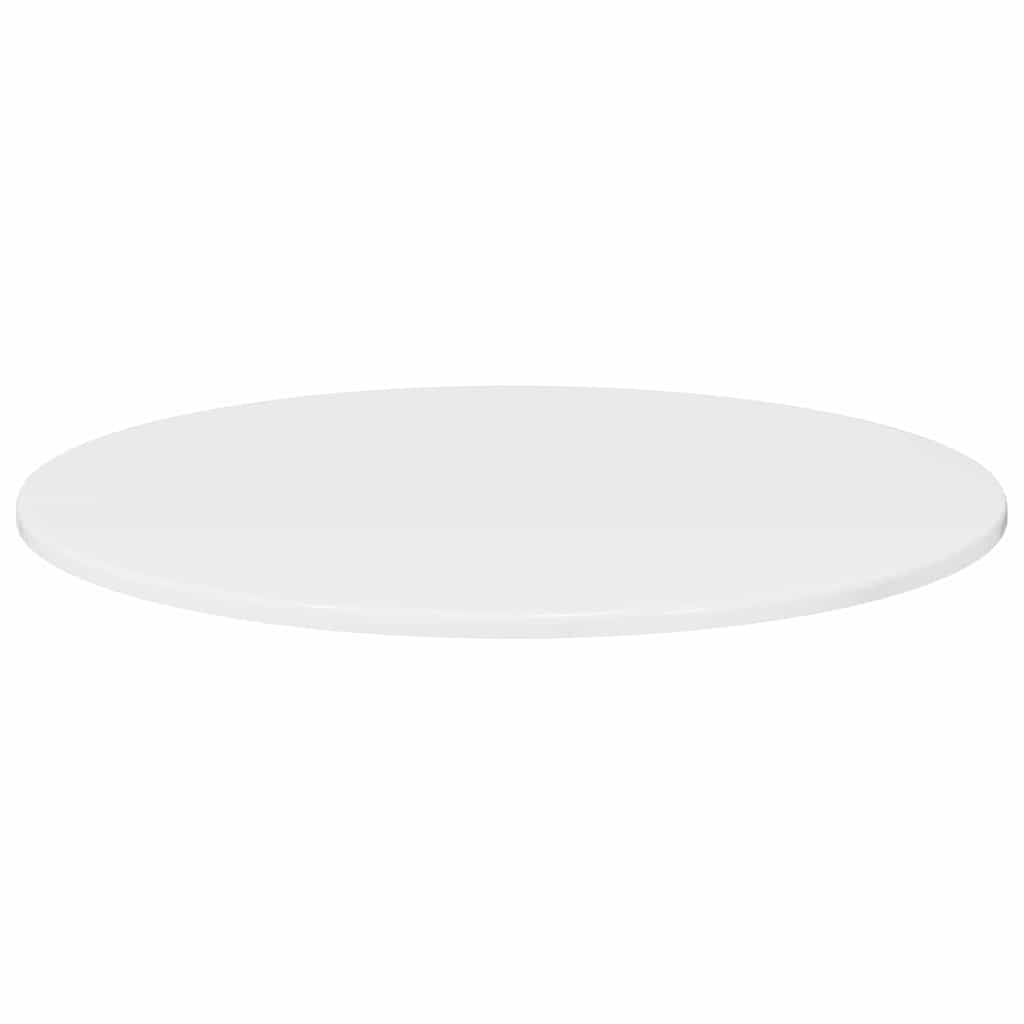 Gornji dio stola Visoko sjajno bijela Ø 70 x 1,5 cm