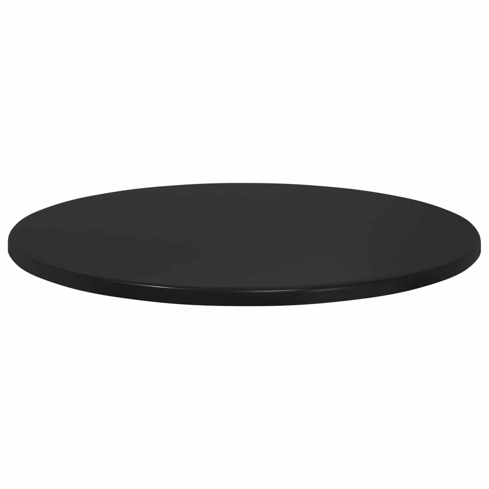 Gornji dio stola Crna Ø 80 x 1,5 cm Konstruirano drvo