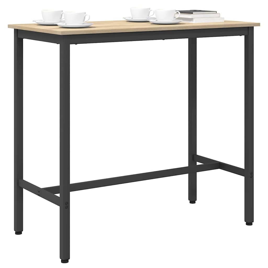 stol Sonoma hrast 100 x 50 x 90,5 cm Inženjerska drva i čelik