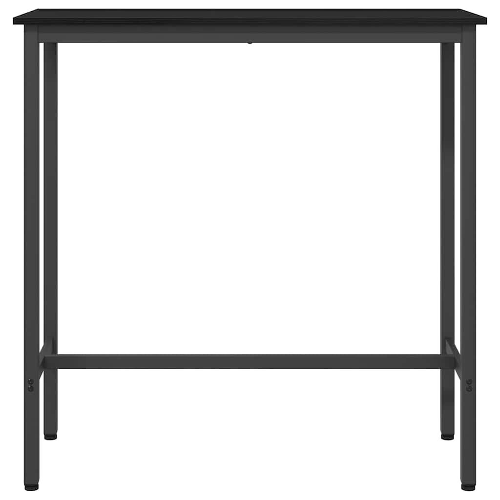 stol Crni hrast 100 x 40 x 100,5 cm Inženjerska drva i čelik