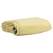 Cerada 650g / m² Bež 3 x 5 m Platno s PVC premazom