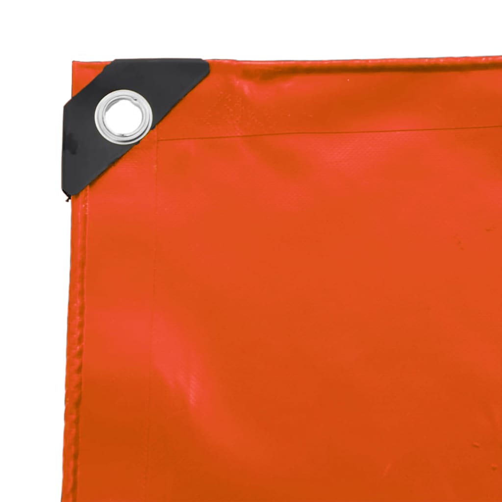Cerada 650g / m² Narančasta 5 x 8 m Platno s PVC premazom