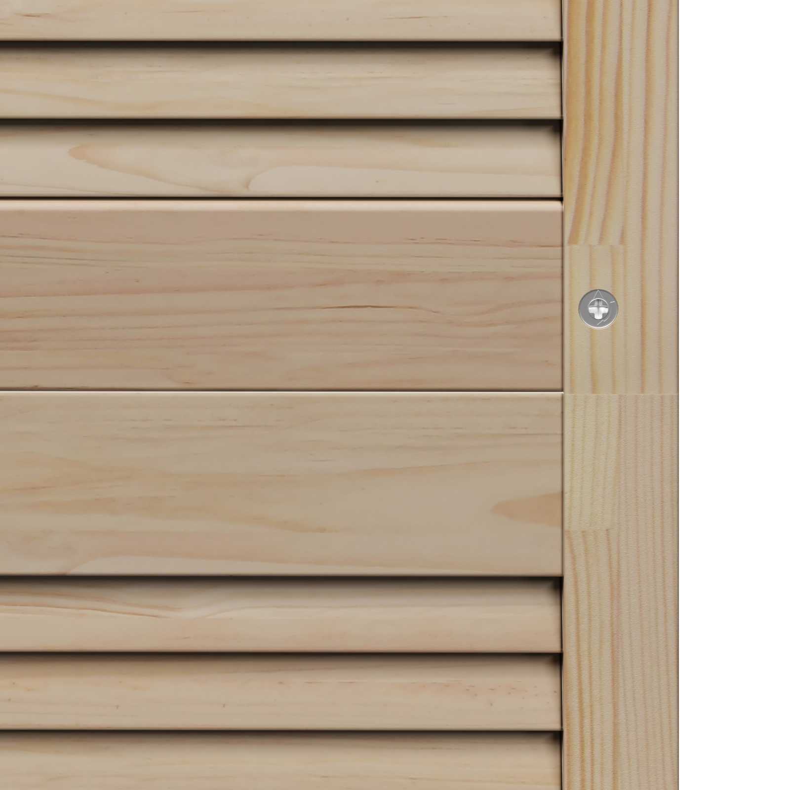 Ormarna vrata s vratima 4 pcs Prirodna 140,5 x 2,1 x 39,5 cm