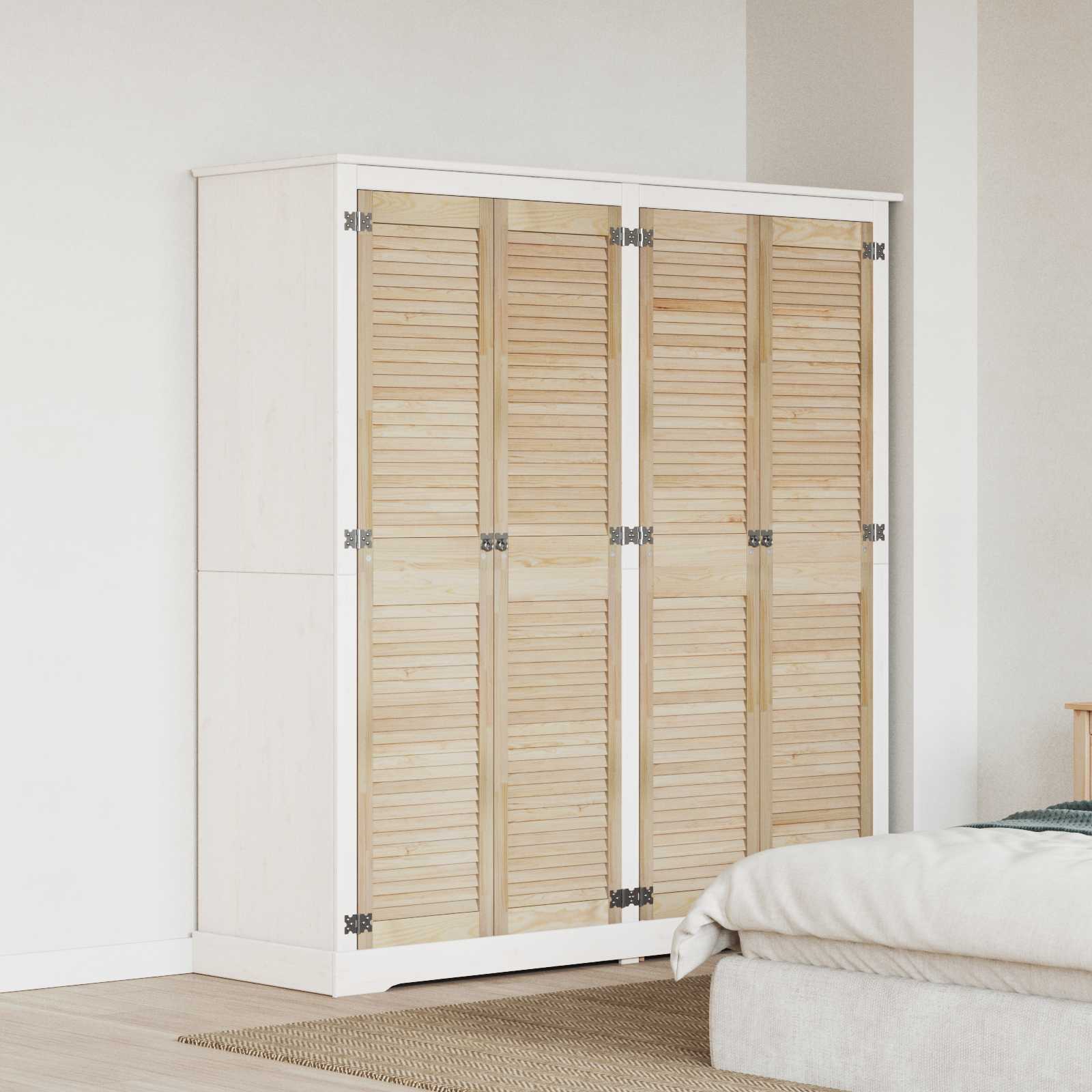 Ormarna vrata s vratima 4 pcs Prirodna 170 x 2,1 x 39,5 cm