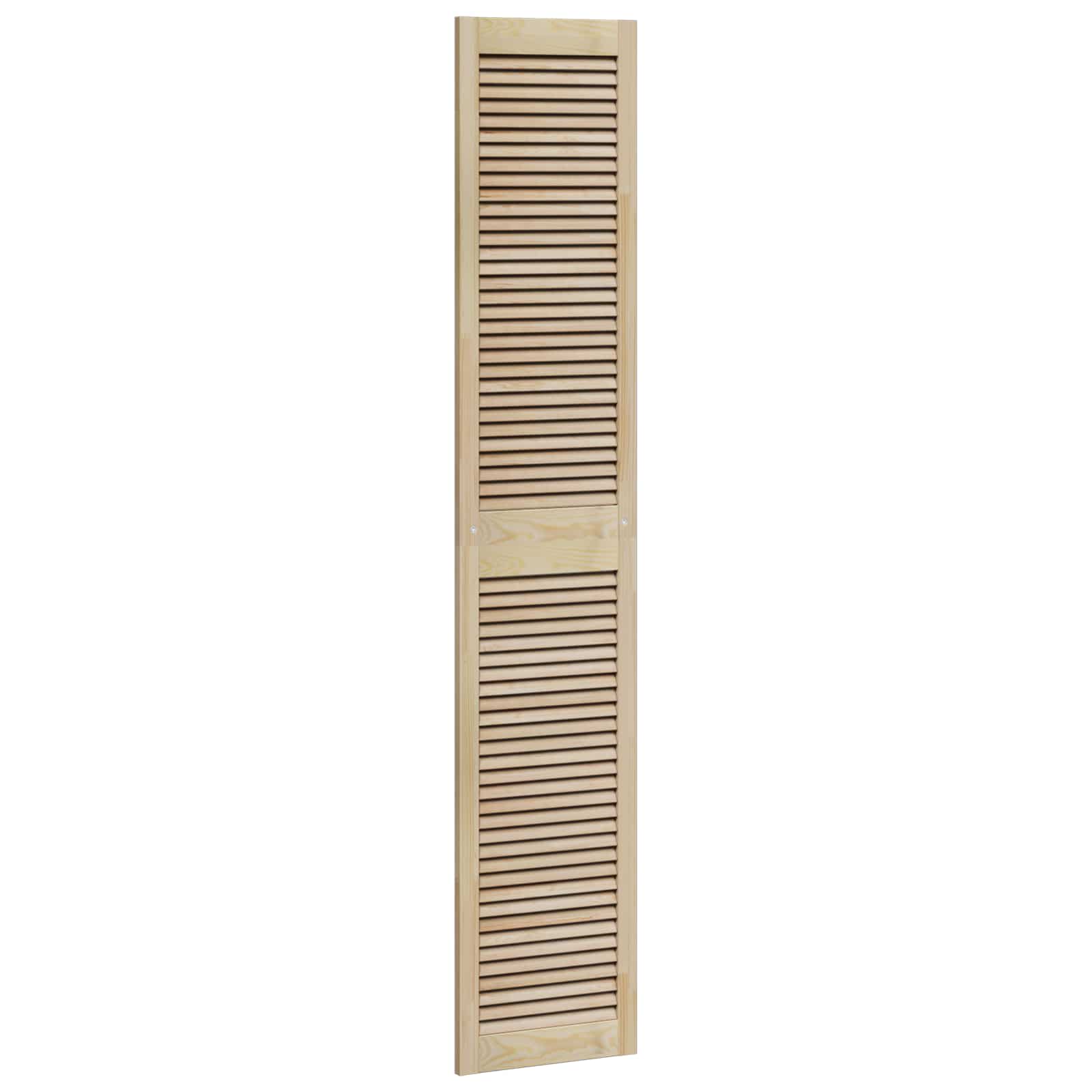 Ormarna vrata s vratima 4 pcs Prirodna 201 x 2,1 x 39,5 cm