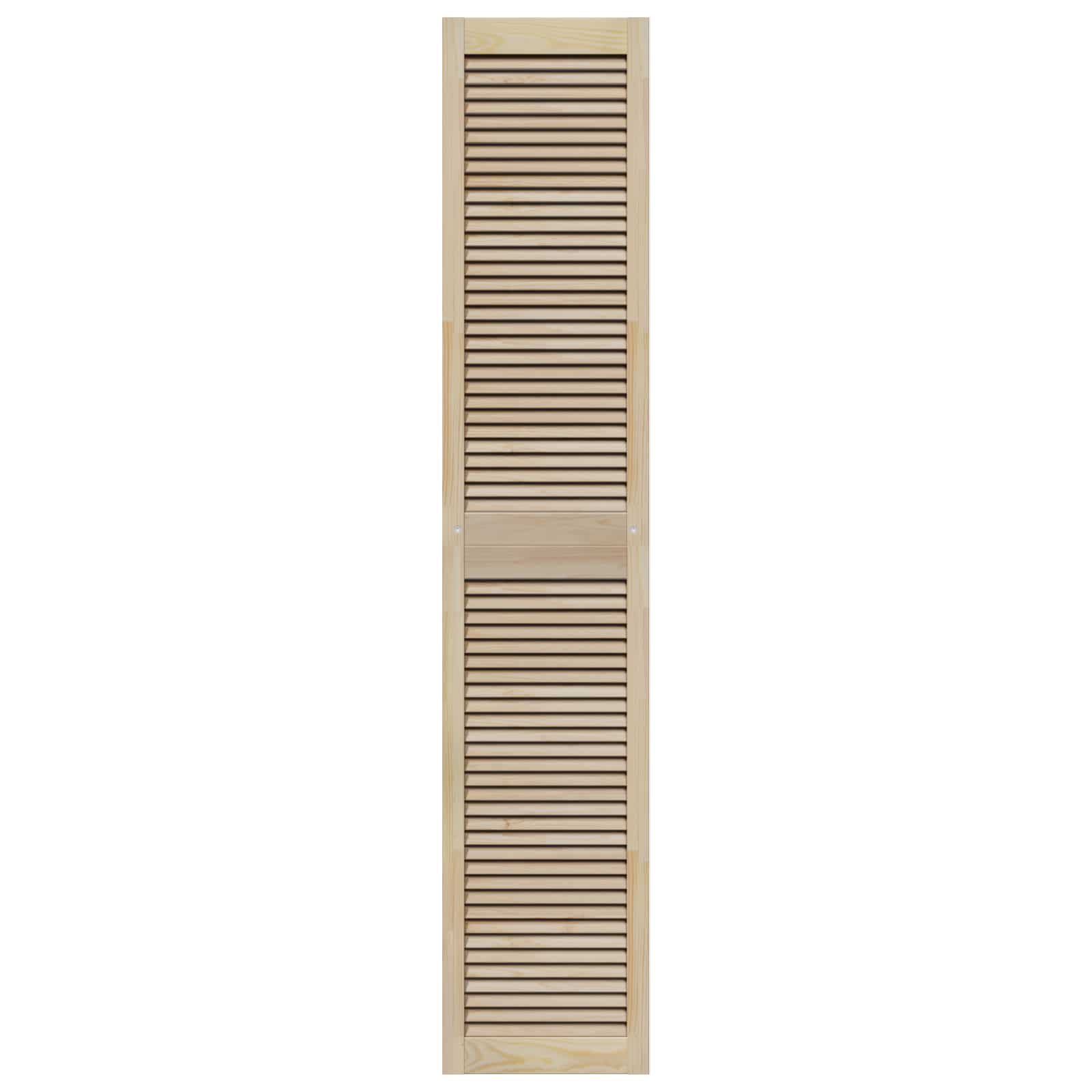 Ormarna vrata s vratima 4 pcs Prirodna 201 x 2,1 x 39,5 cm