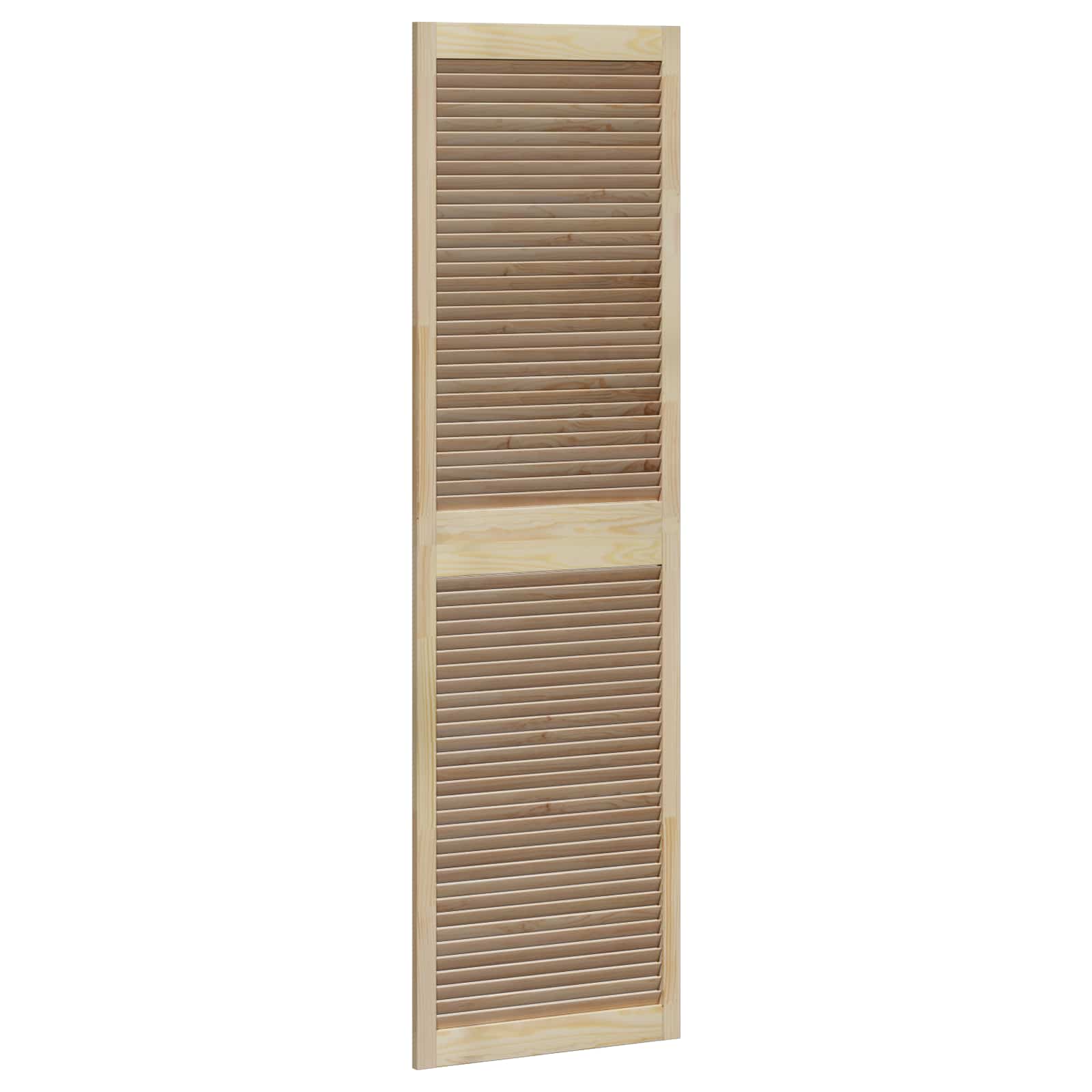 Ormarna vrata s vratima 4 pcs Prirodna 201 x 2,1 x 59,5 cm