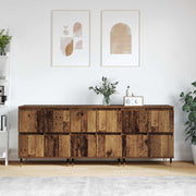 Ormarić za pohranu 3 pcs Staro drvo 60 x 35 x 70 cm