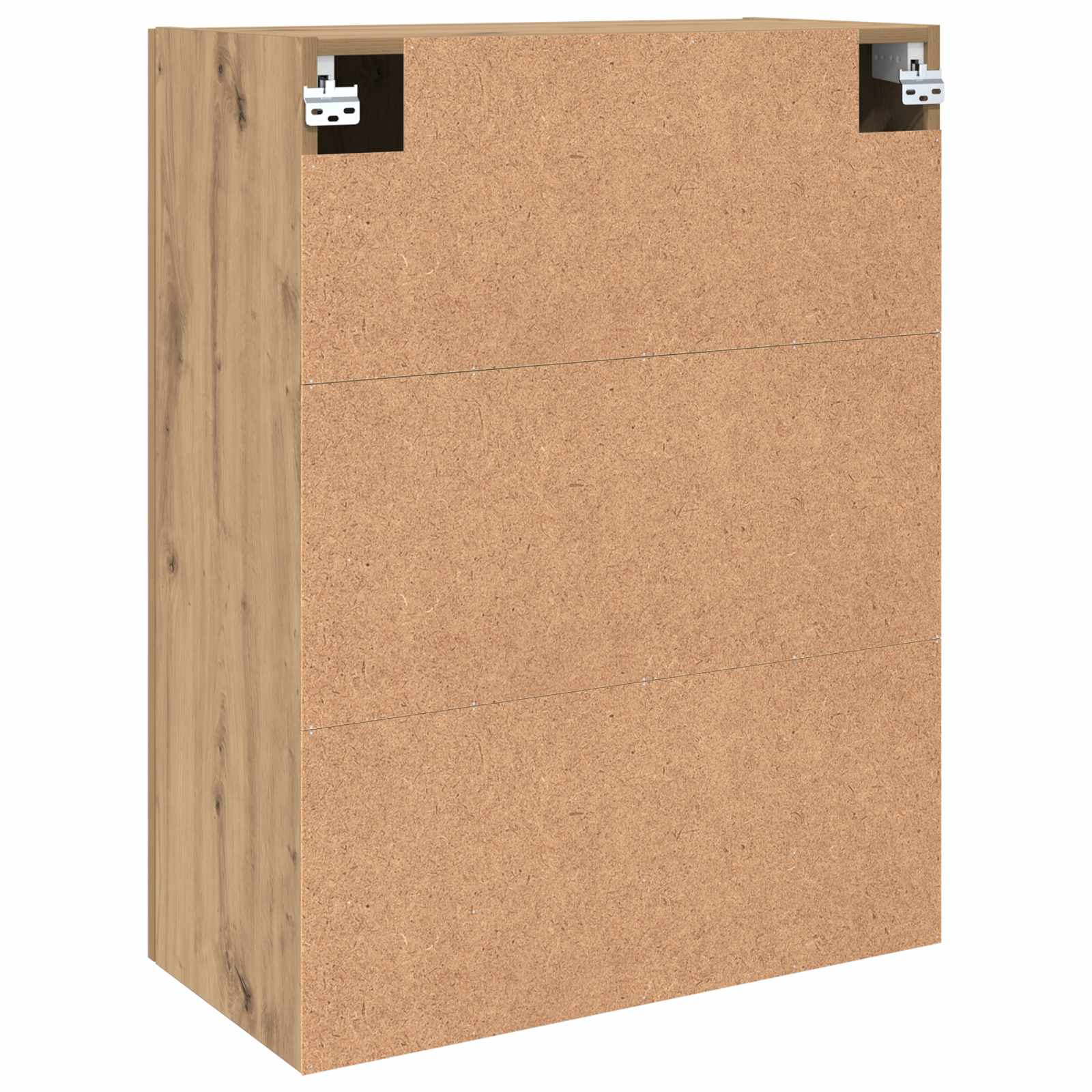 Ormar za montažu na zid Zidne 2 pcs Umjetnički hrast