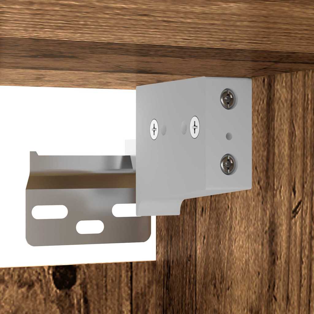 Highboard 2 pcs Staro drvo Konstruirano drvo