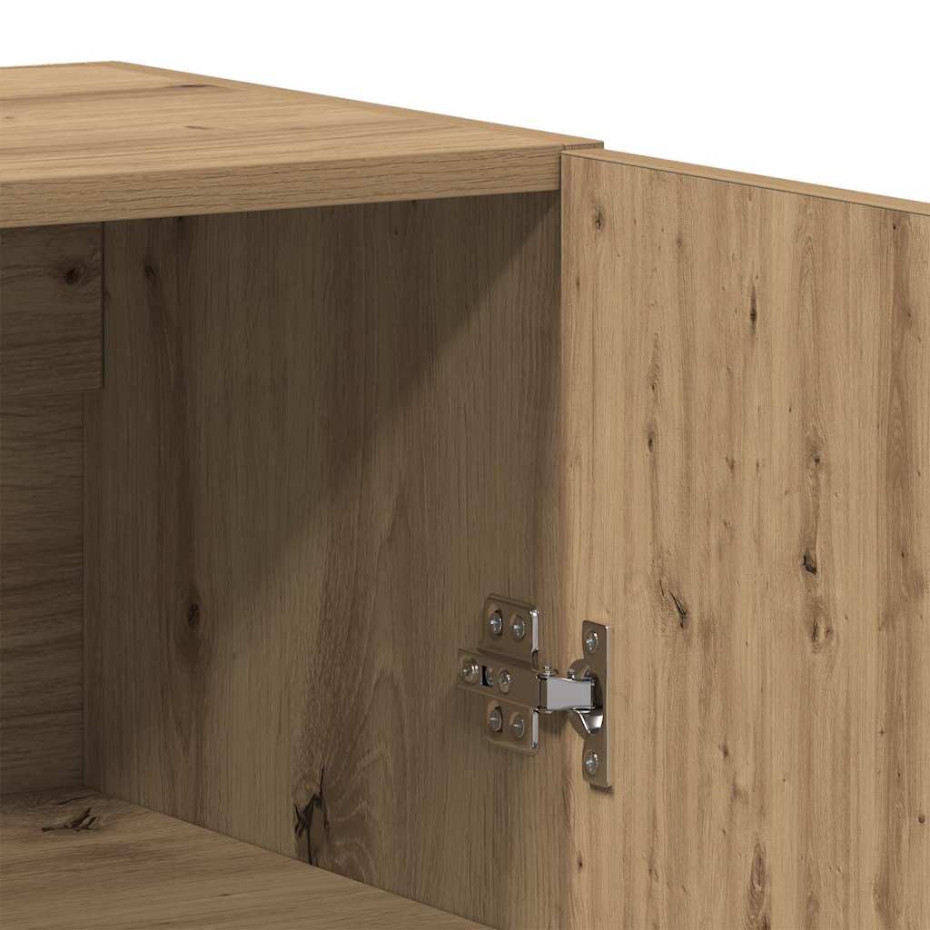 Highboard 2 pcs hrast artisan Konstruirano drvo