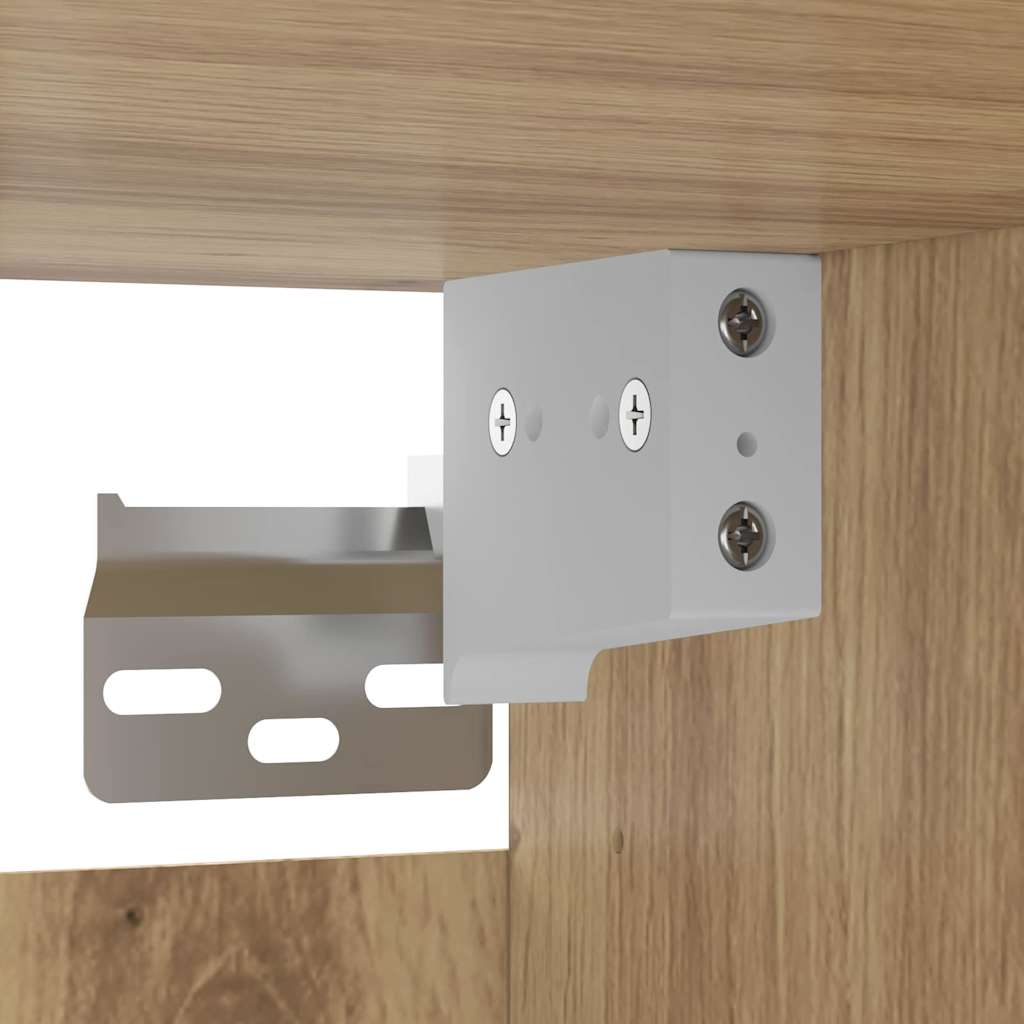 Highboard 2 pcs hrast artisan Konstruirano drvo