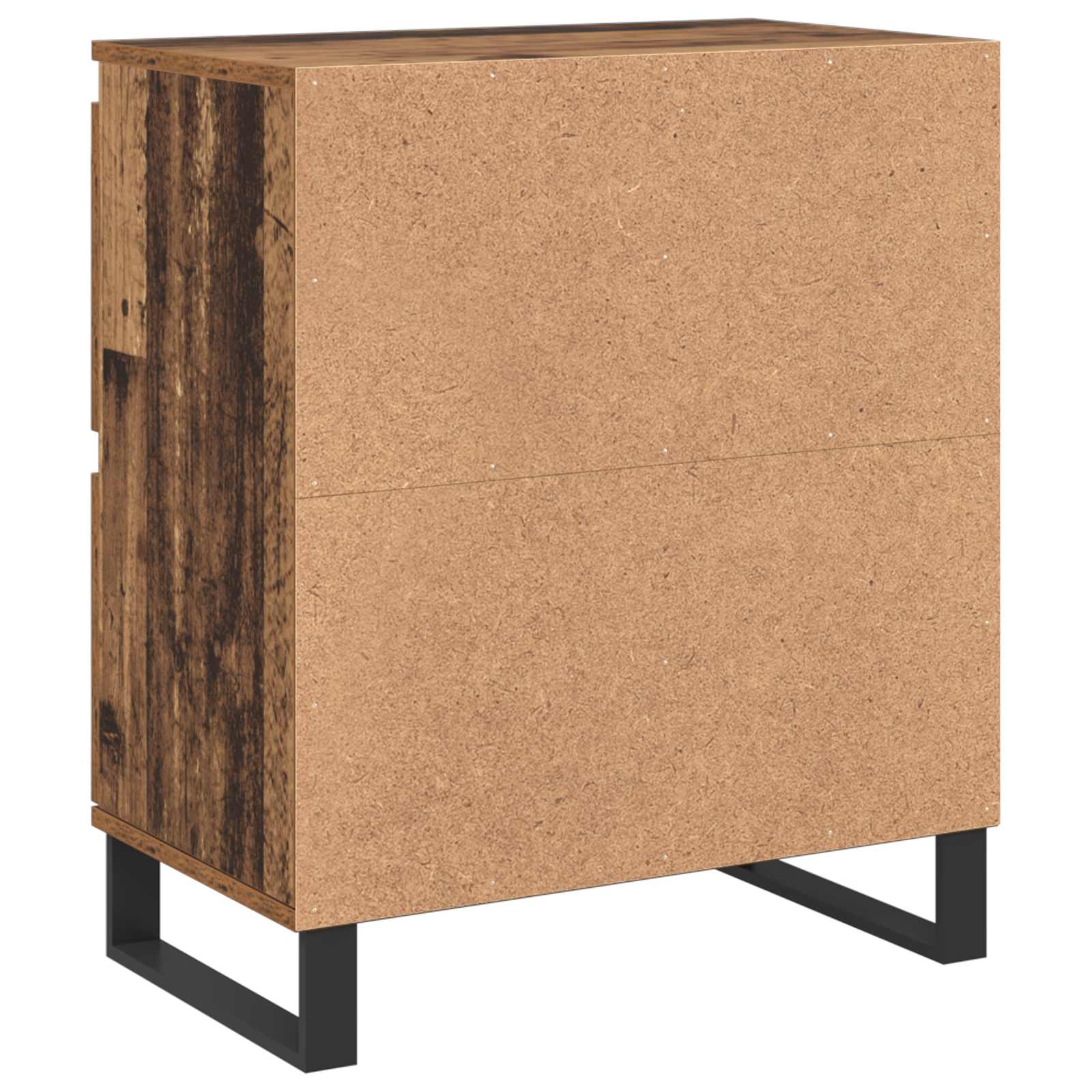 Kreveta 2 pcs Staro drvo 60 x 35 x 70 cm