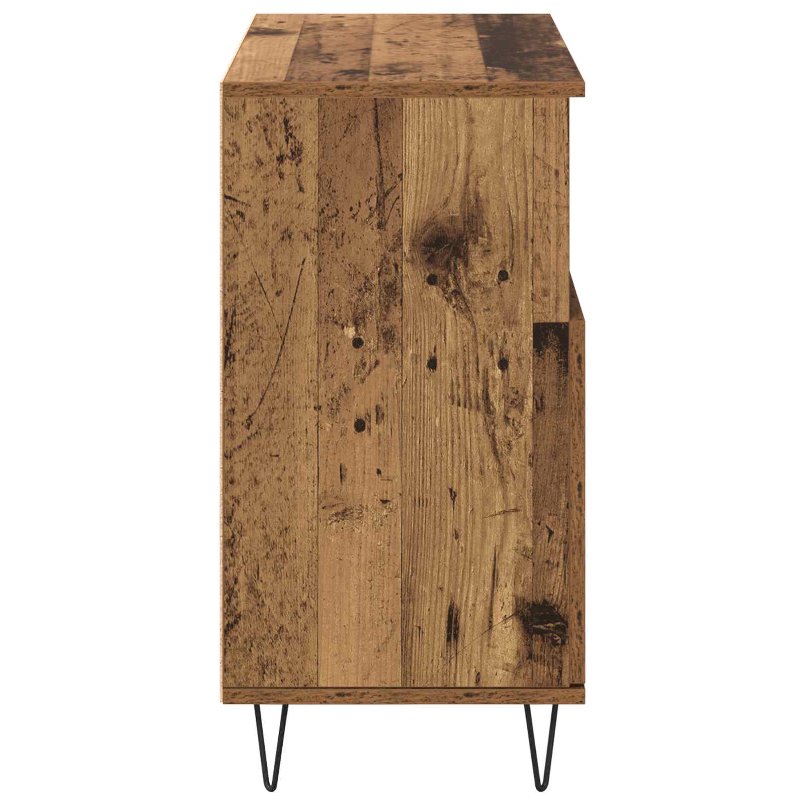 Kreveta 2 pcs Staro drvo 60 x 35 x 70 cm