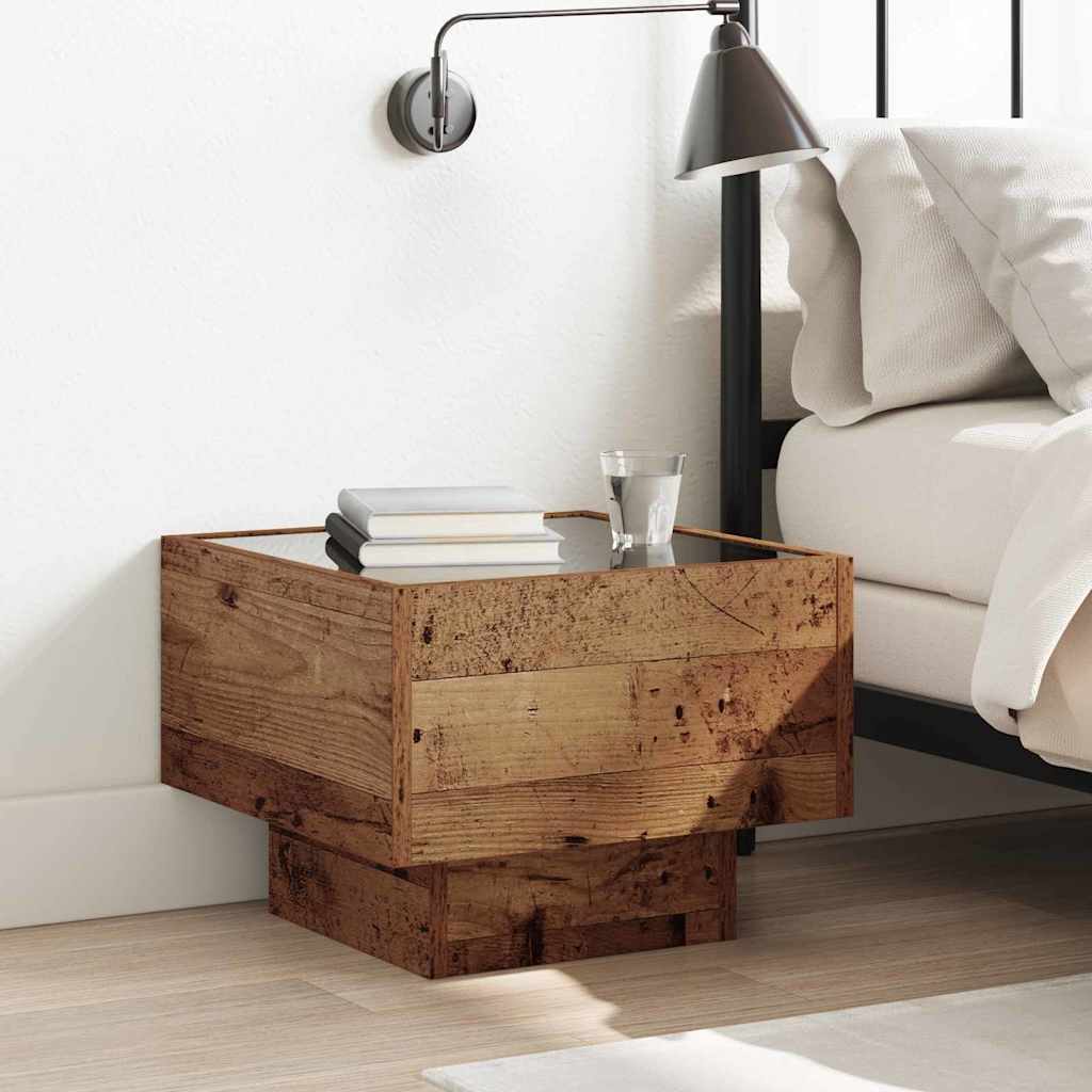 Kava Stol Staro drvo 40 x 40 x 30 cm Konstruirano drvo