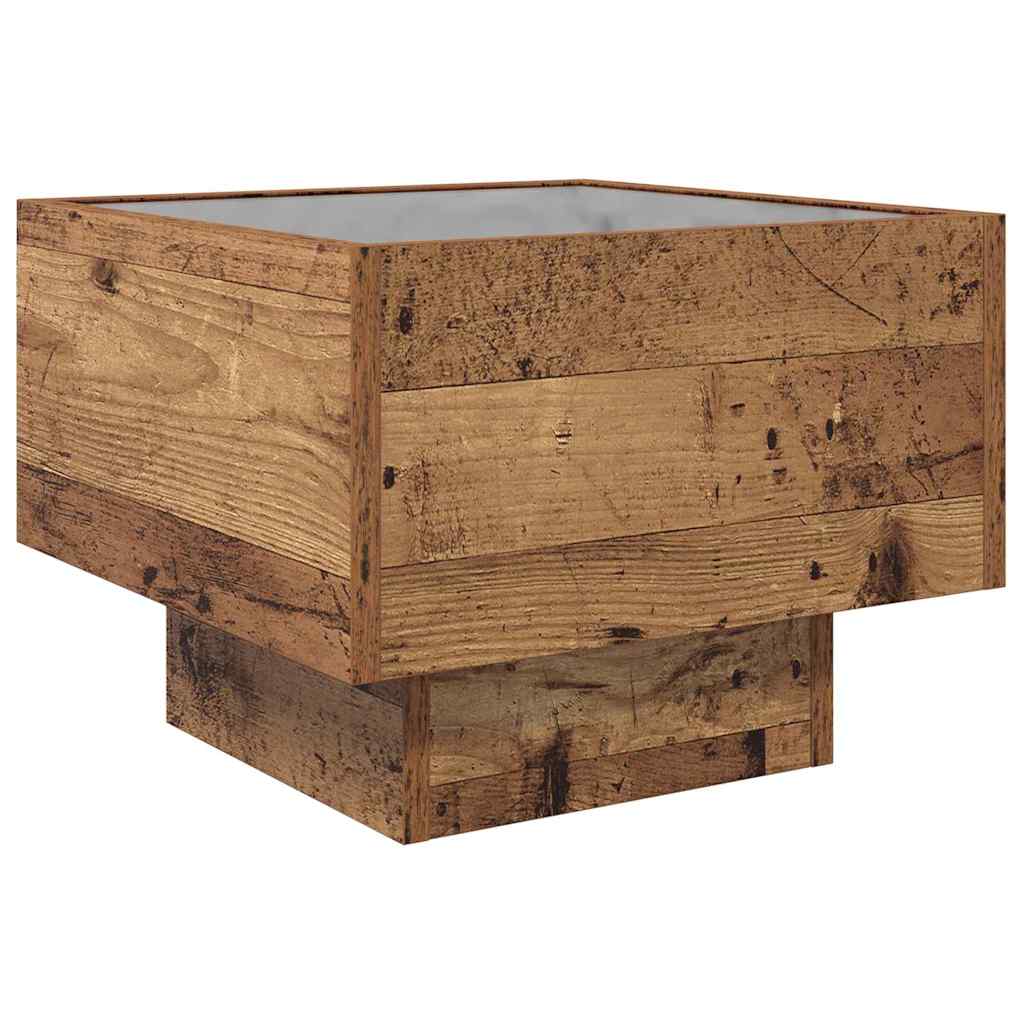 Kava Stol Staro drvo 40 x 40 x 30 cm Konstruirano drvo