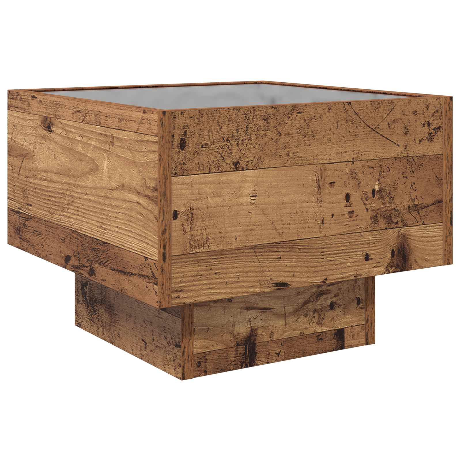 Kava Stol Staro drvo 40 x 40 x 30 cm Konstruirano drvo