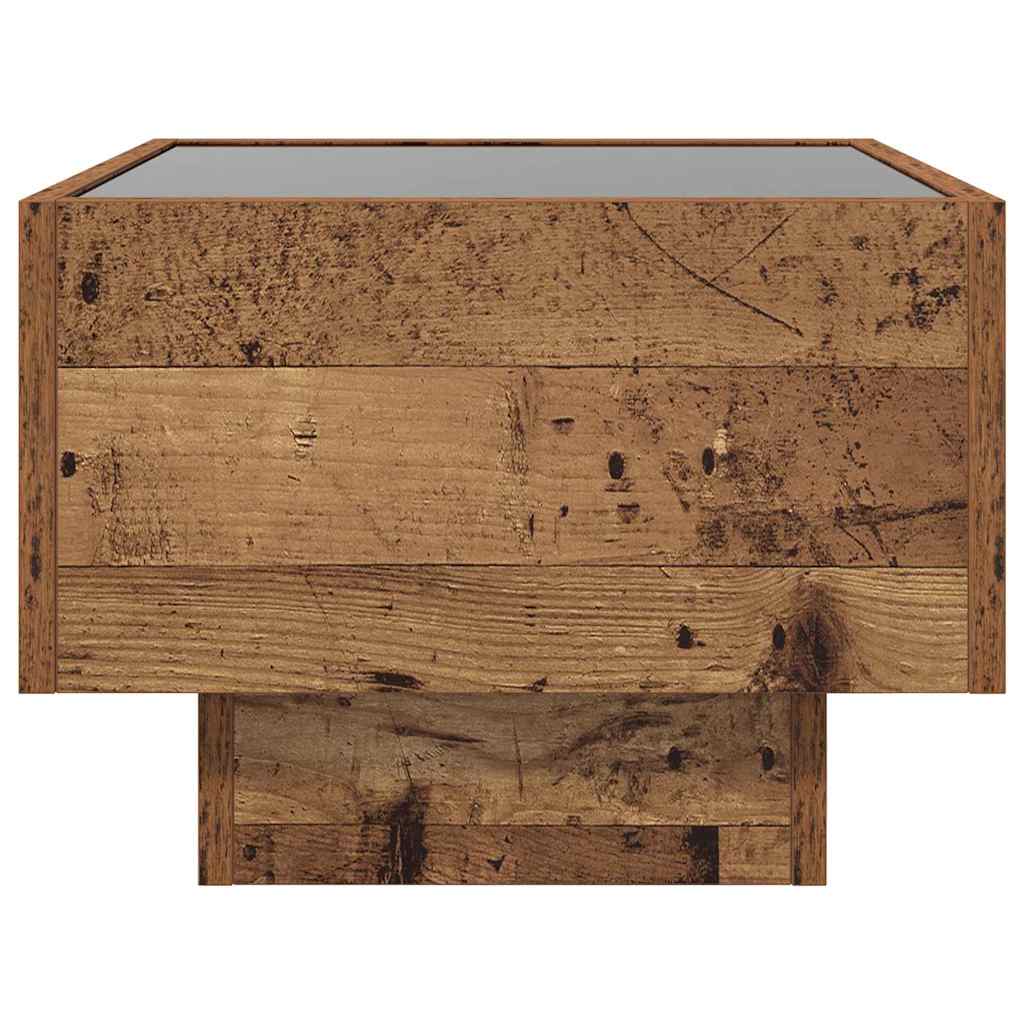 Kava Stol Staro drvo 40 x 40 x 30 cm Konstruirano drvo