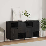 Komode 2 pcs Crni hrast