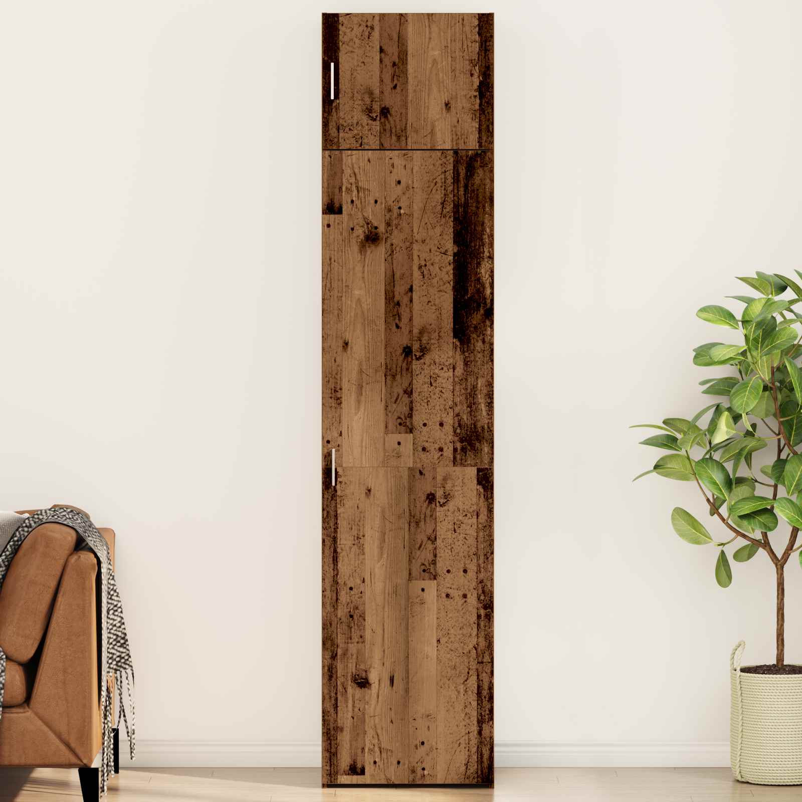 Kreveta 3 pcs Staro drvo