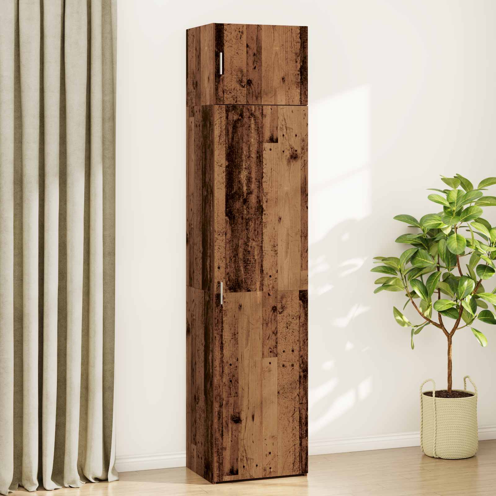 Kreveta 3 pcs Staro drvo