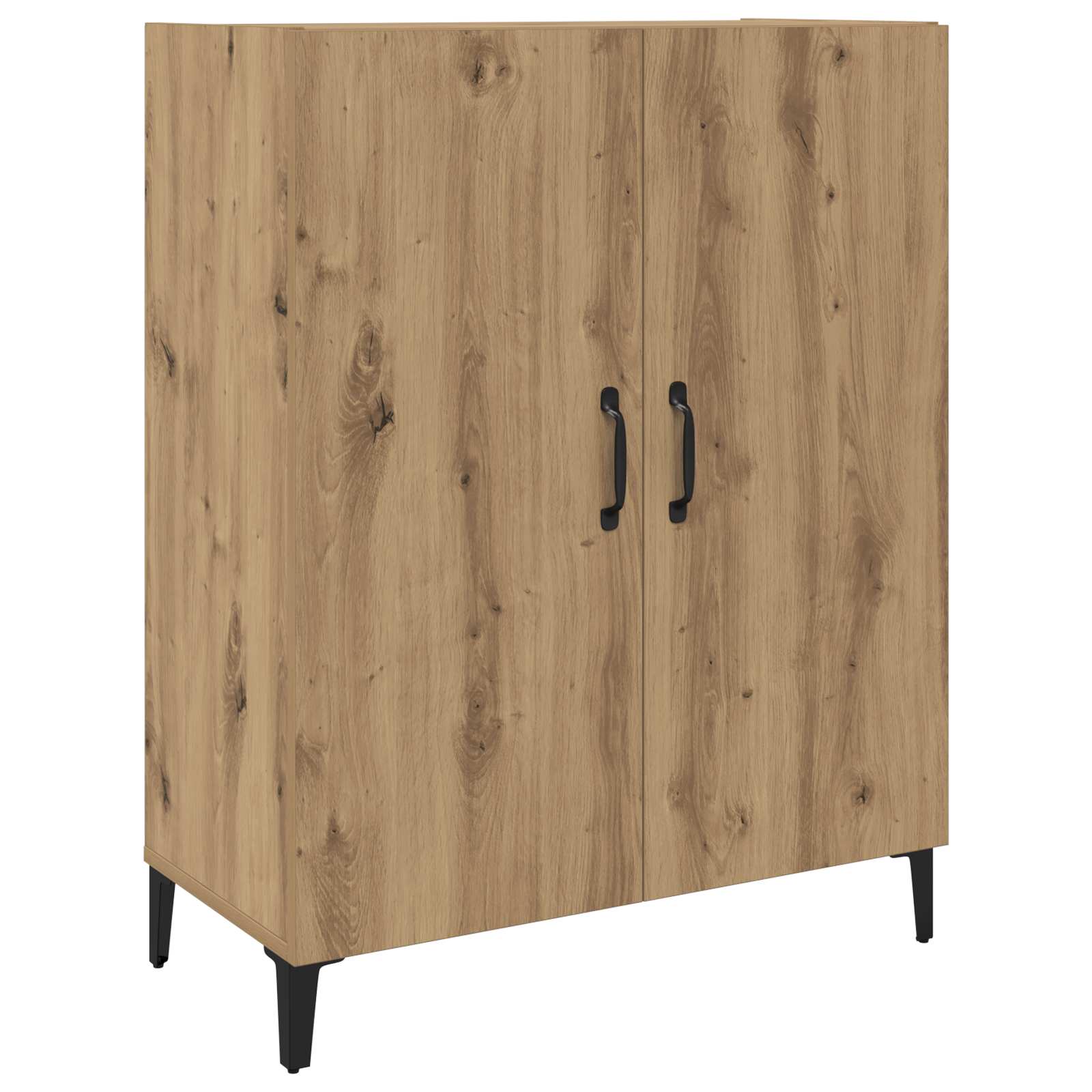 Highboard 2 pcs Umjetnički hrast Konstruirano drvo