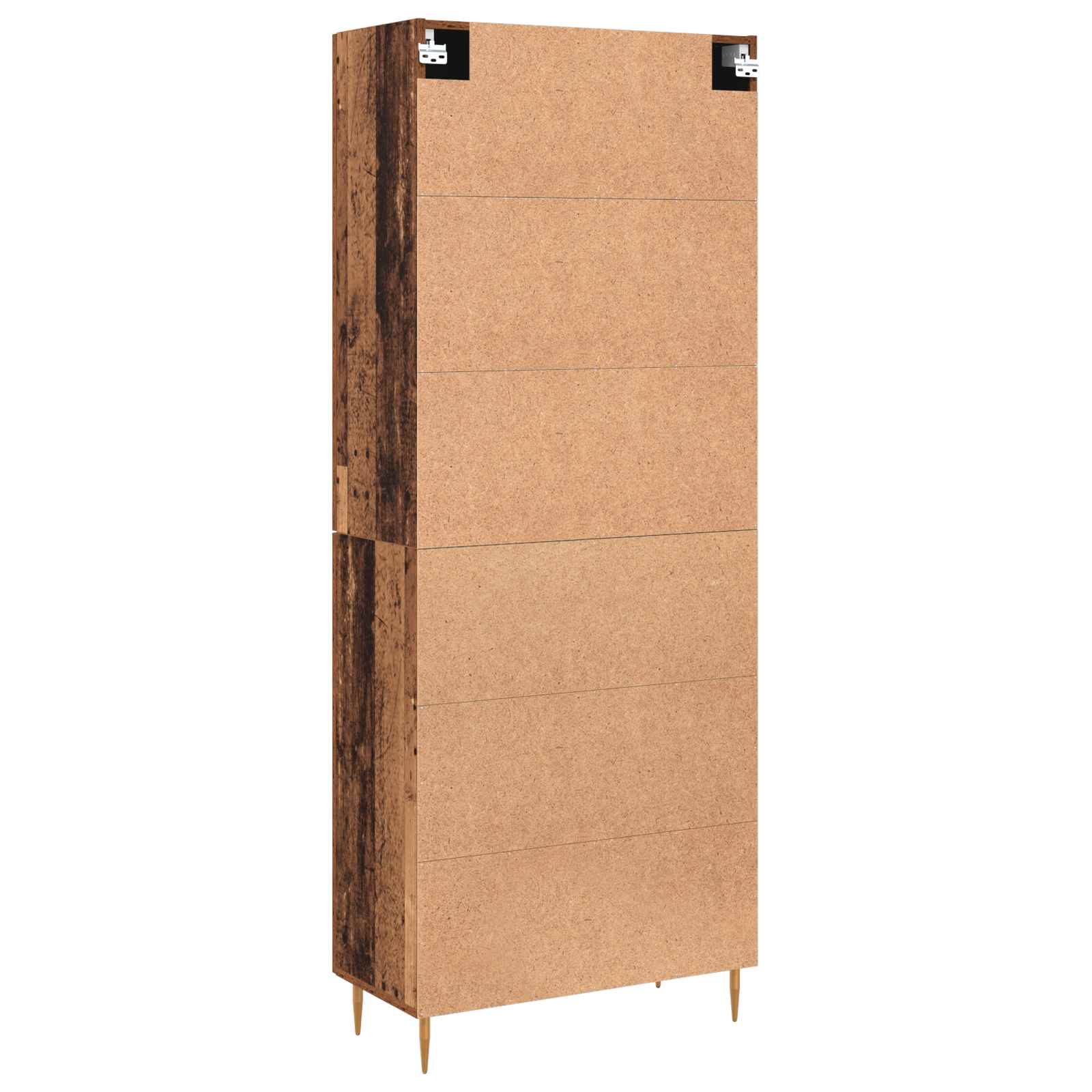 Highboard Zidne Staro drvo 69,5 x 34 x 180 cm Konstruirano drvo