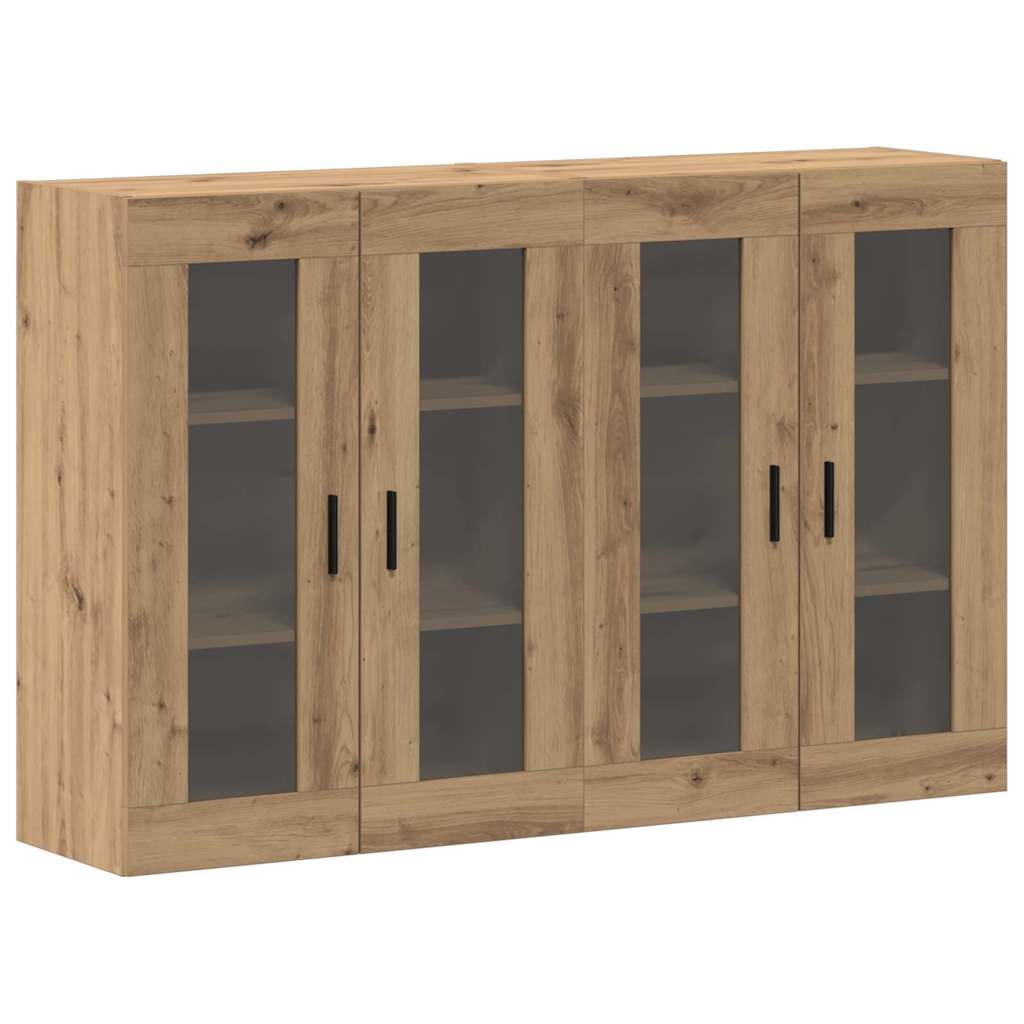 Ormarčići montirani na zid 2 pcs hrast artisan