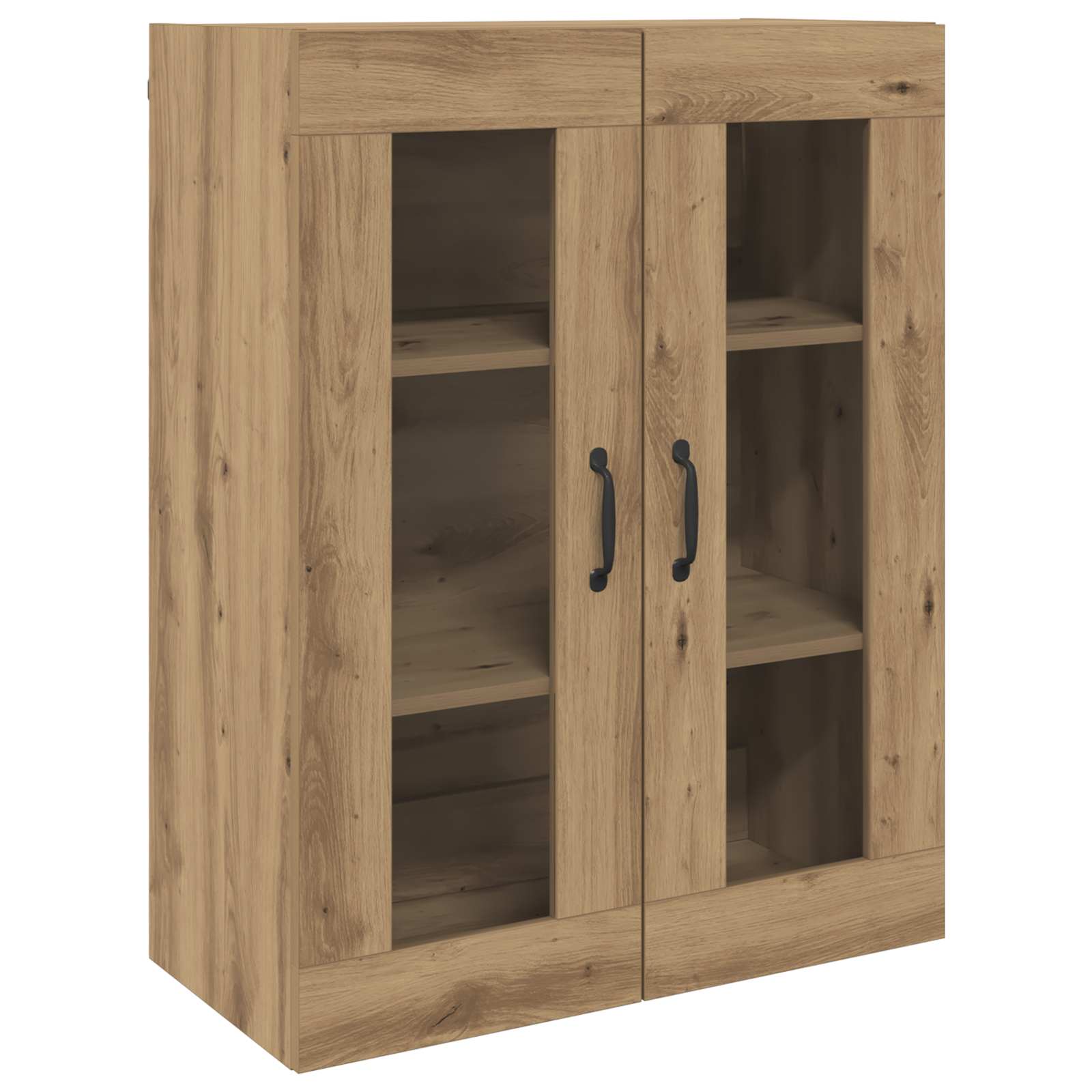 Highboard 2 pcs Umjetnički hrast Konstruirano drvo