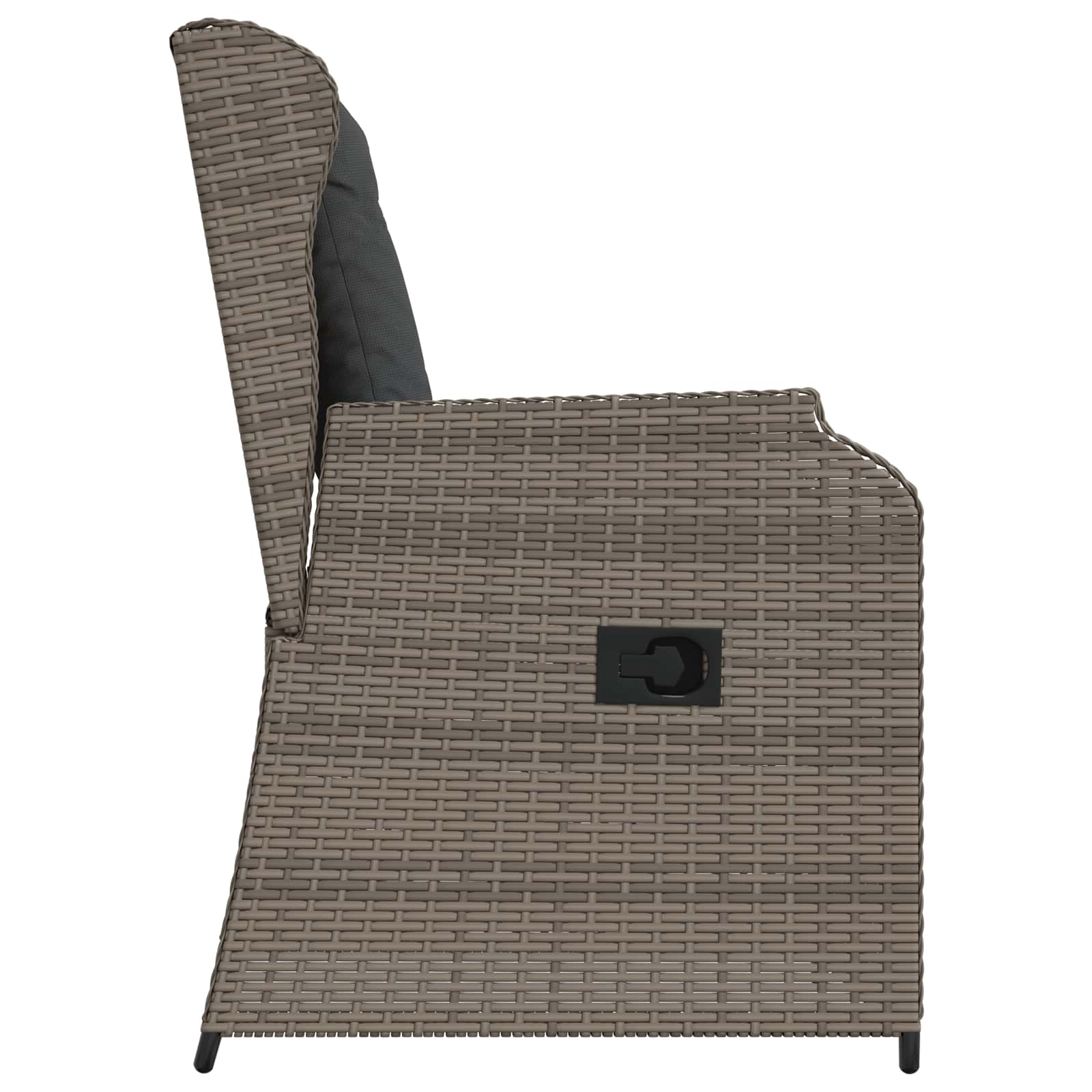 Vrtna klupa 2 pcs Siva poliratan