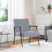 fotelja Svijetlo siva 59 x 75 x 78 cm tkanina