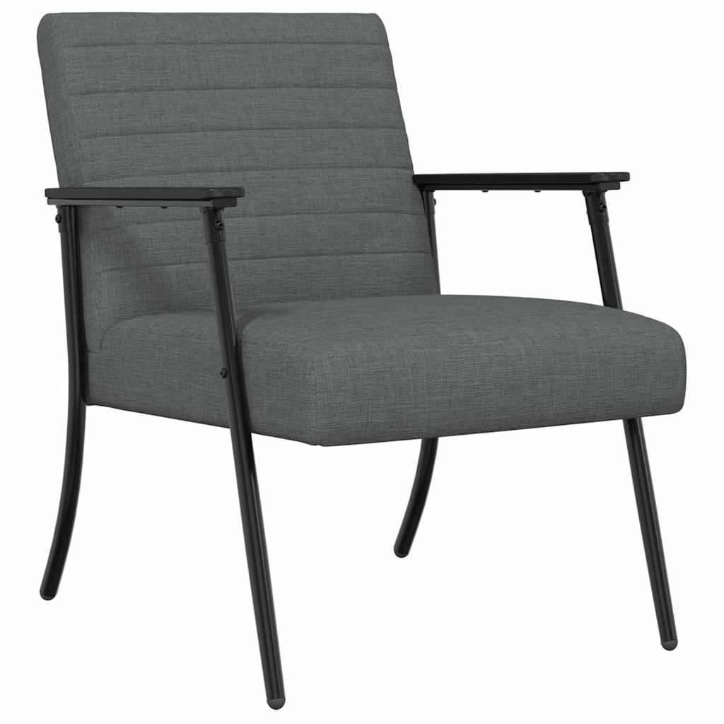 fotelja Tamno siva 59 x 75 x 78 cm tkanina