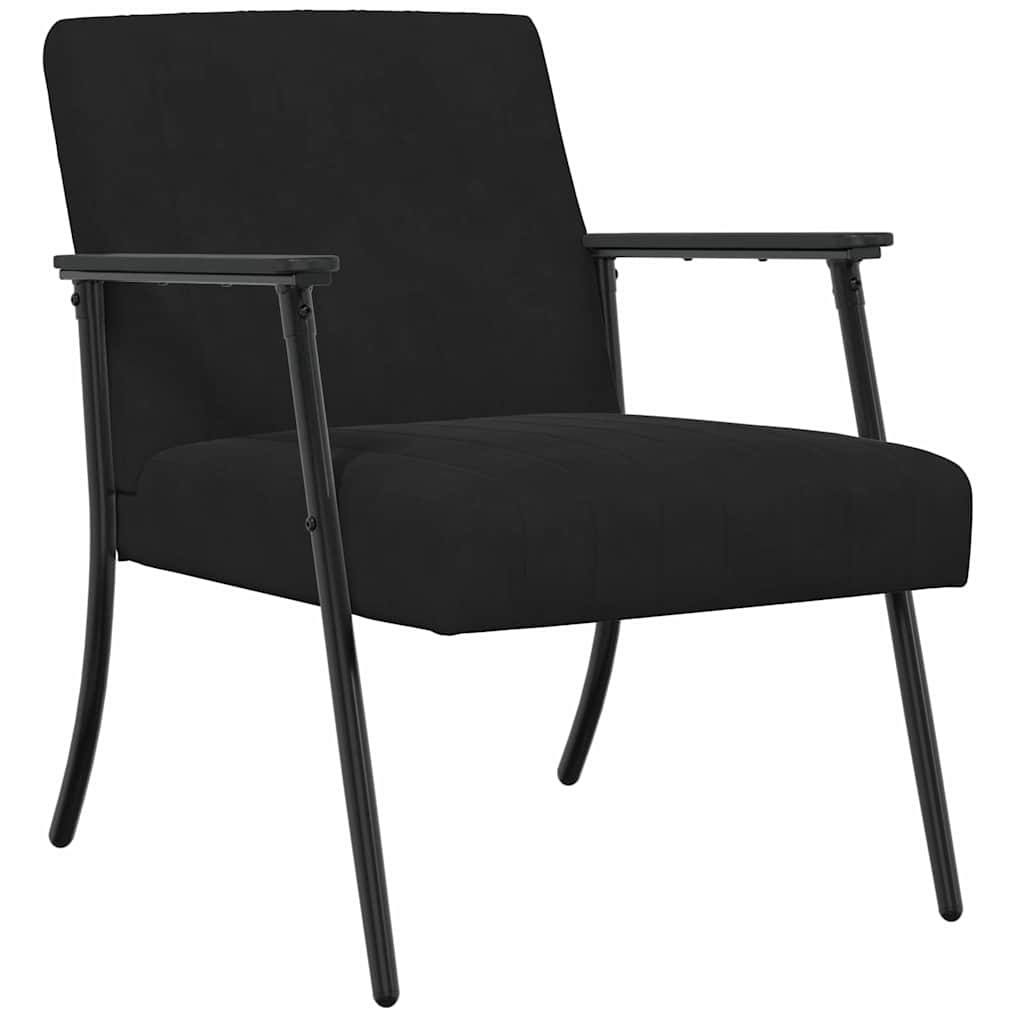 fotelja Crna 59 x 75 x 78 cm Baršun